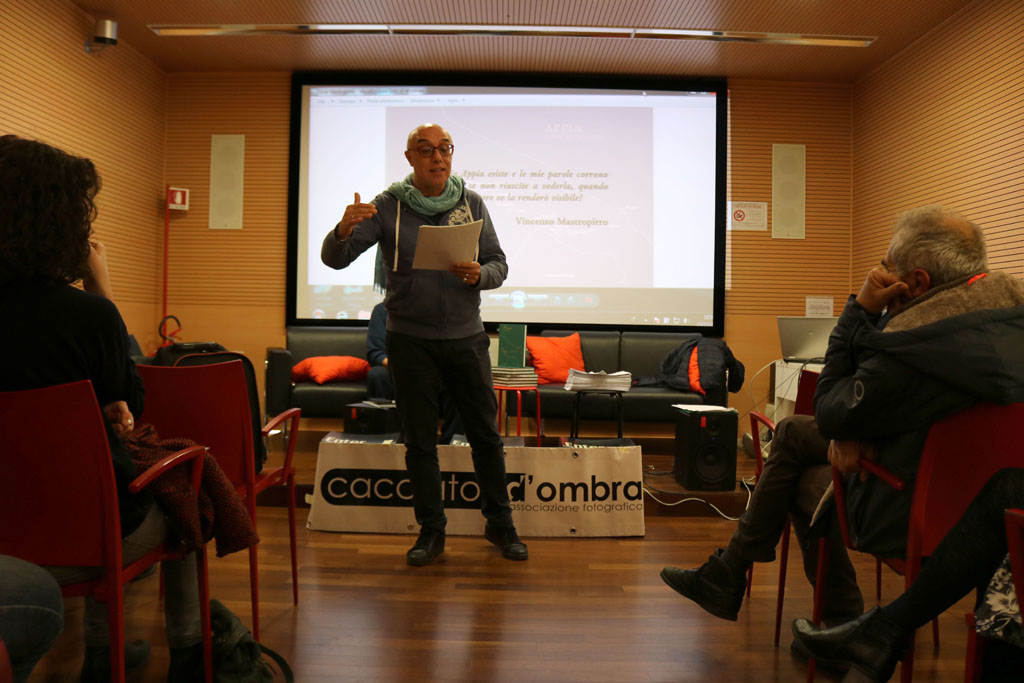 Appia Lavori in Corso Promozione libro Associazione Cacciatori d'Ombra