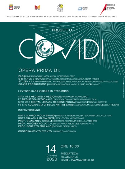 Progetto CoVidi - 14 Ottobre 2020