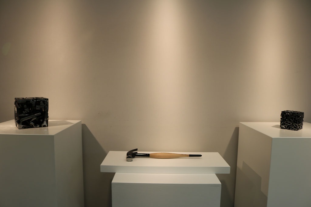 Inaugurazione mostra Elementi di Angelo Perrini e Vincenzo De Sario_13_02_19