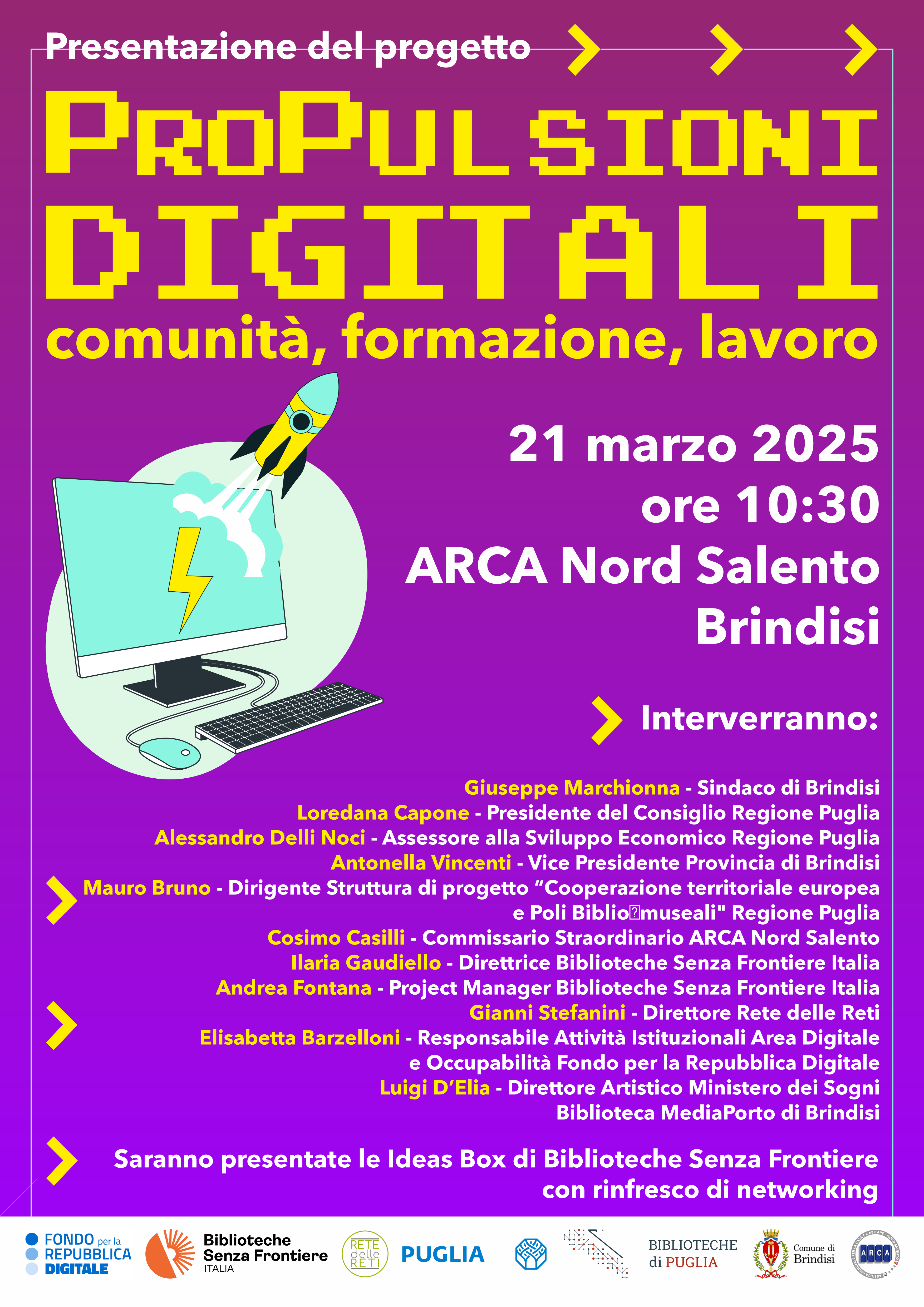 Brindisi ospita il progetto 