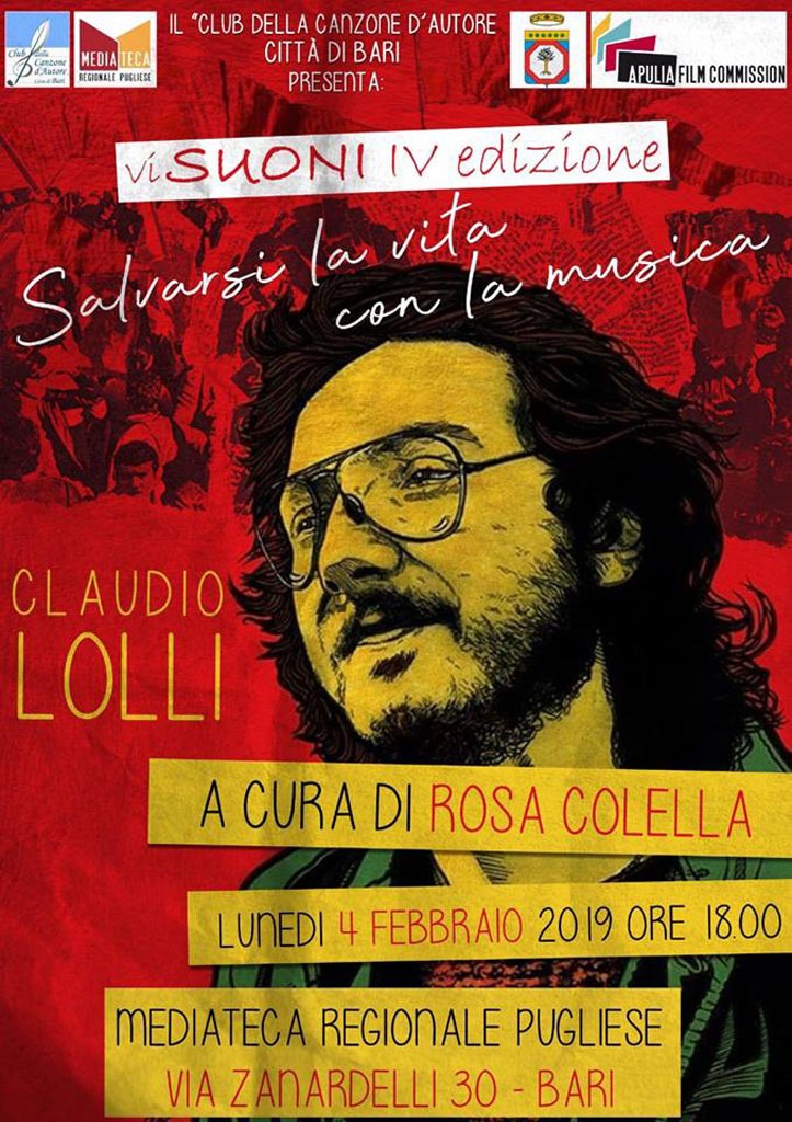 Proiezione documentario "Salvarsi la vita con la musica" - Omaggio a Claudio Lolli_04_02_19
