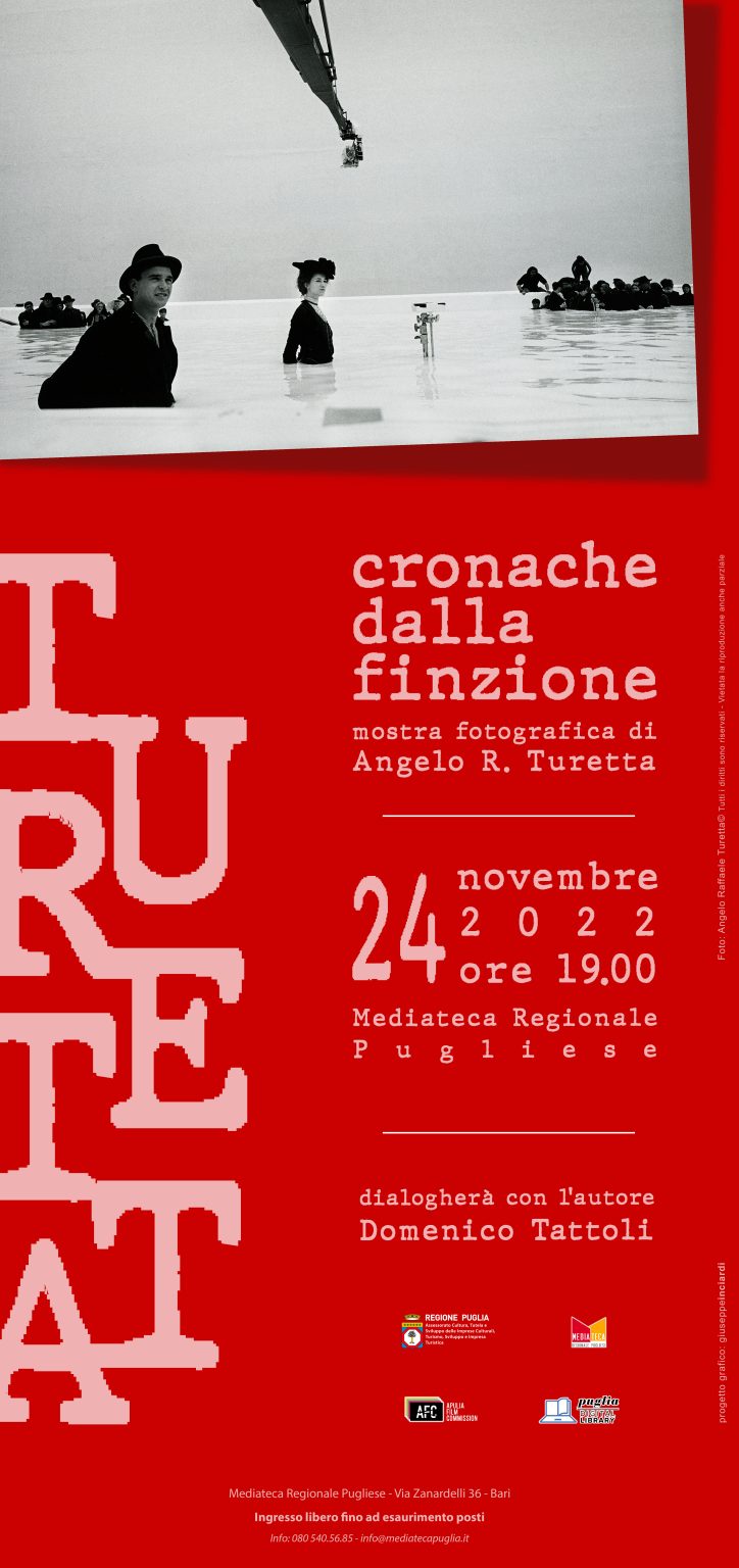 “Cronache dalla finzione”  mostra e incontro pubblico con il fotografo Angelo Raffaele Turetta - 24 novembre 2022