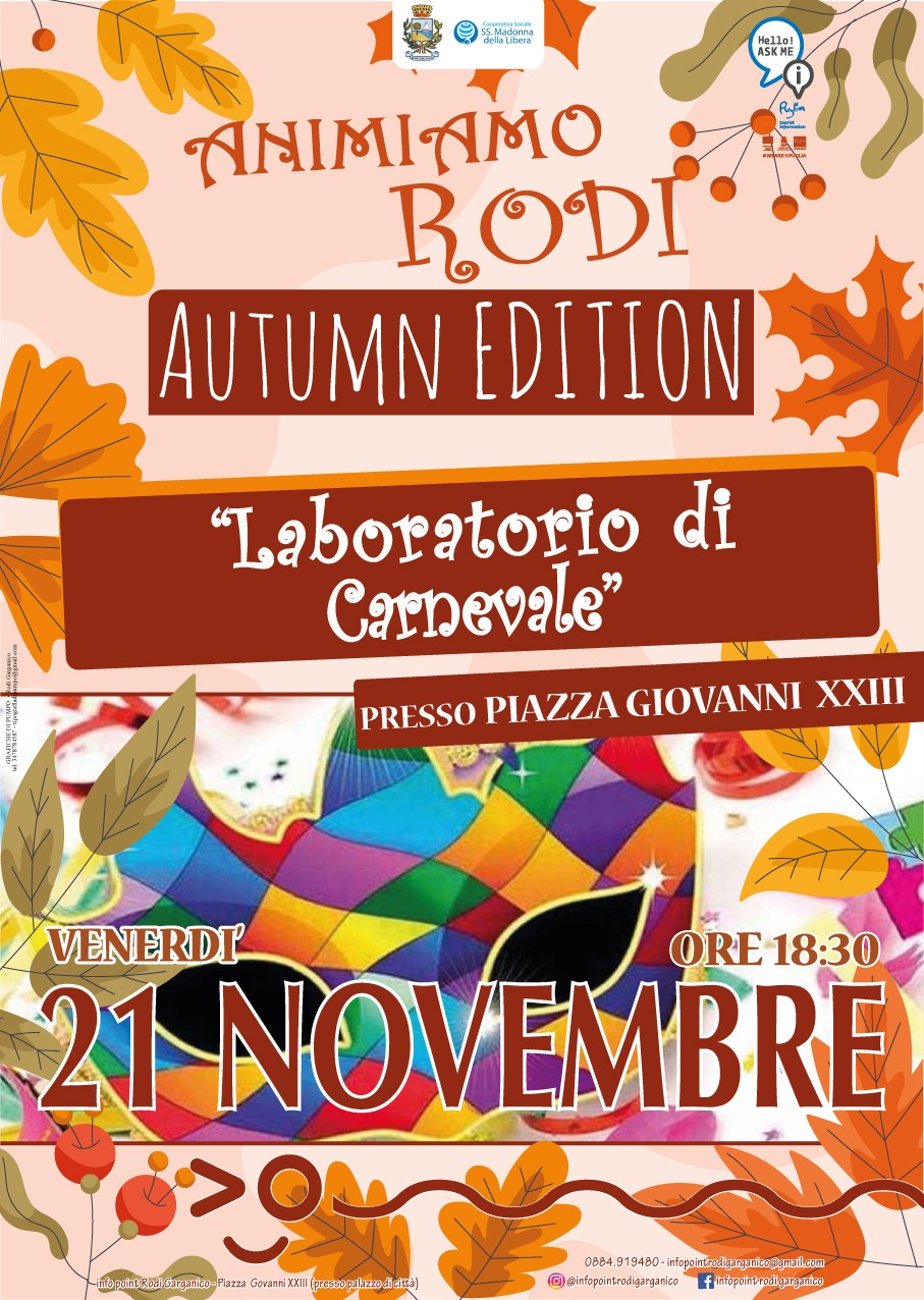 Laboratorio di Carnevale