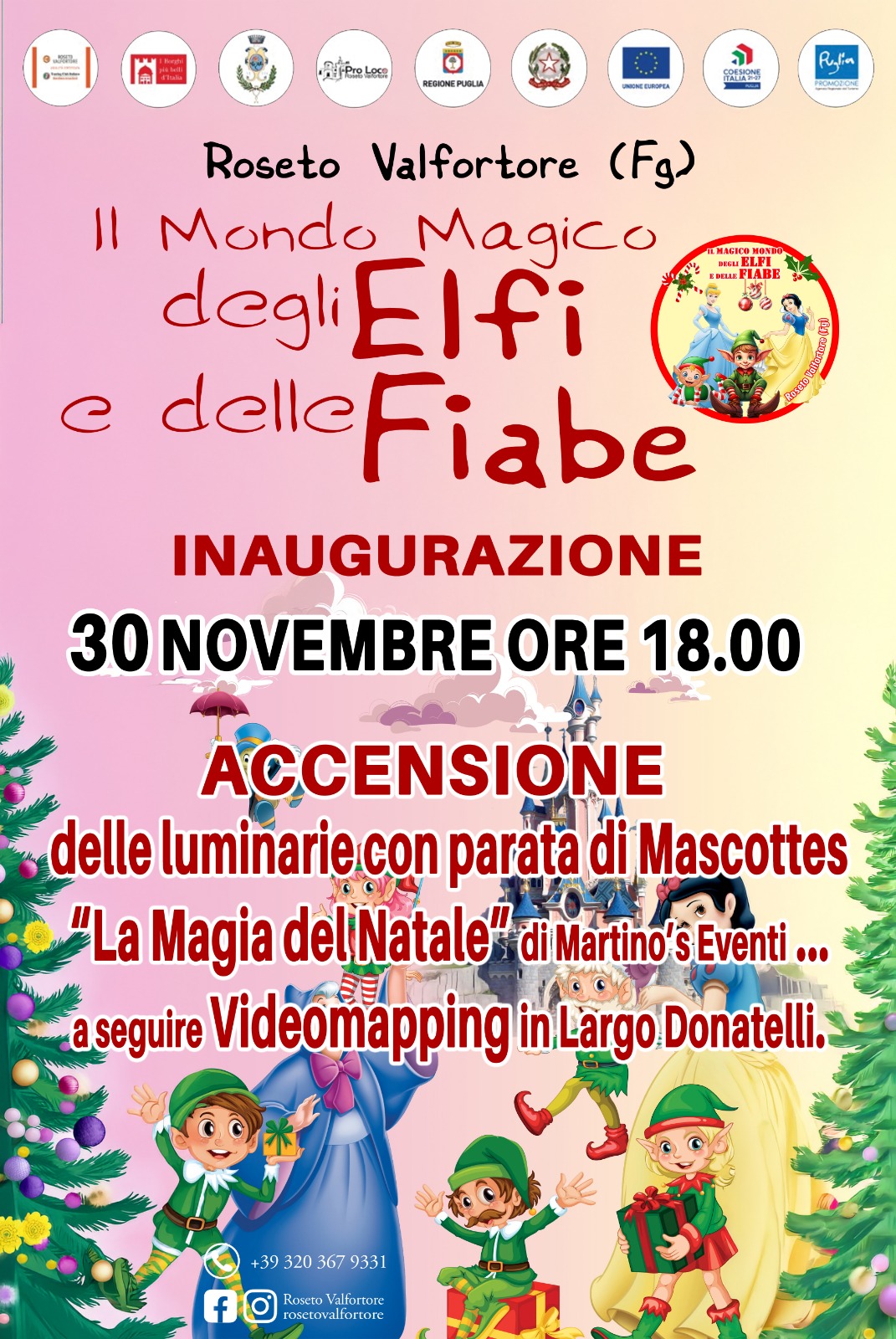 Roseto Valfortore inaugura il "Mondo Magico degli Elfi e delle Fiabe"