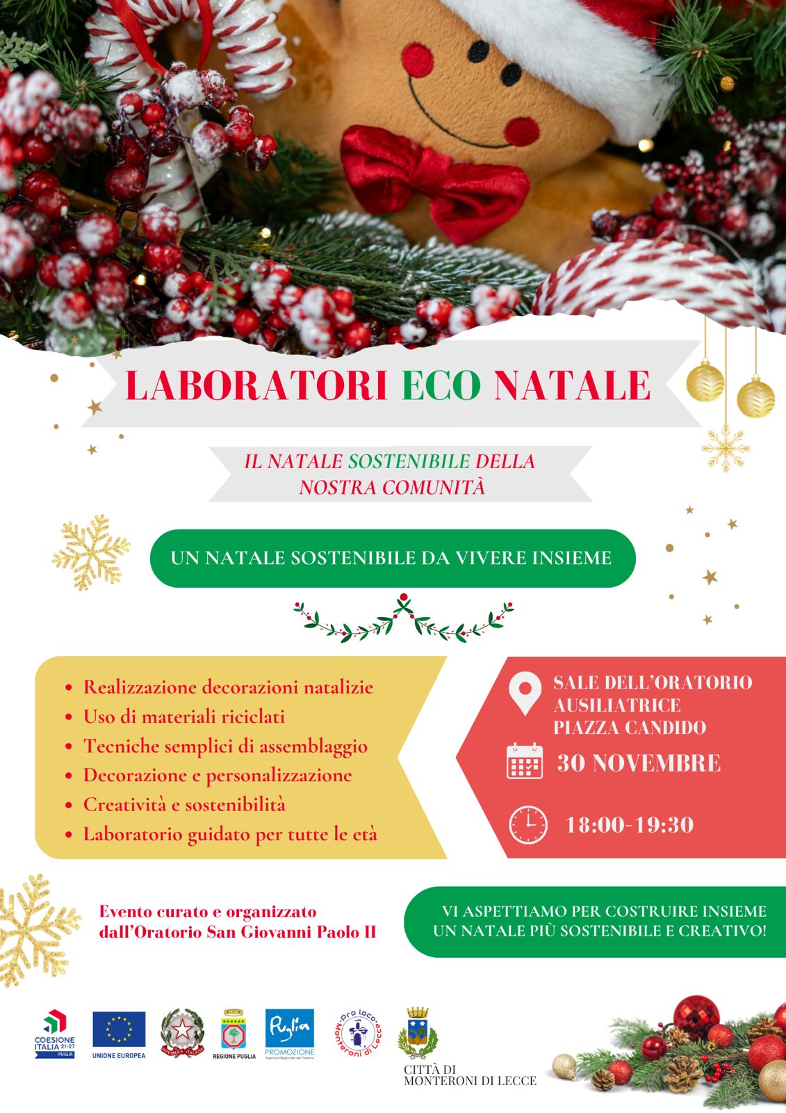 Laboratori Eco Natale - Il Natale sostenibile della nostra comunità