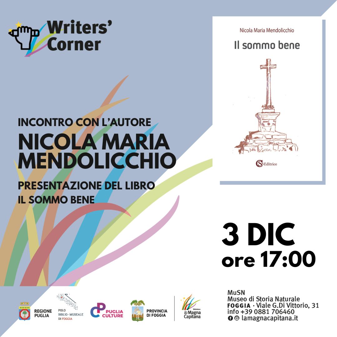 Incontro con l'autore Nicola Maria Mendolicchio