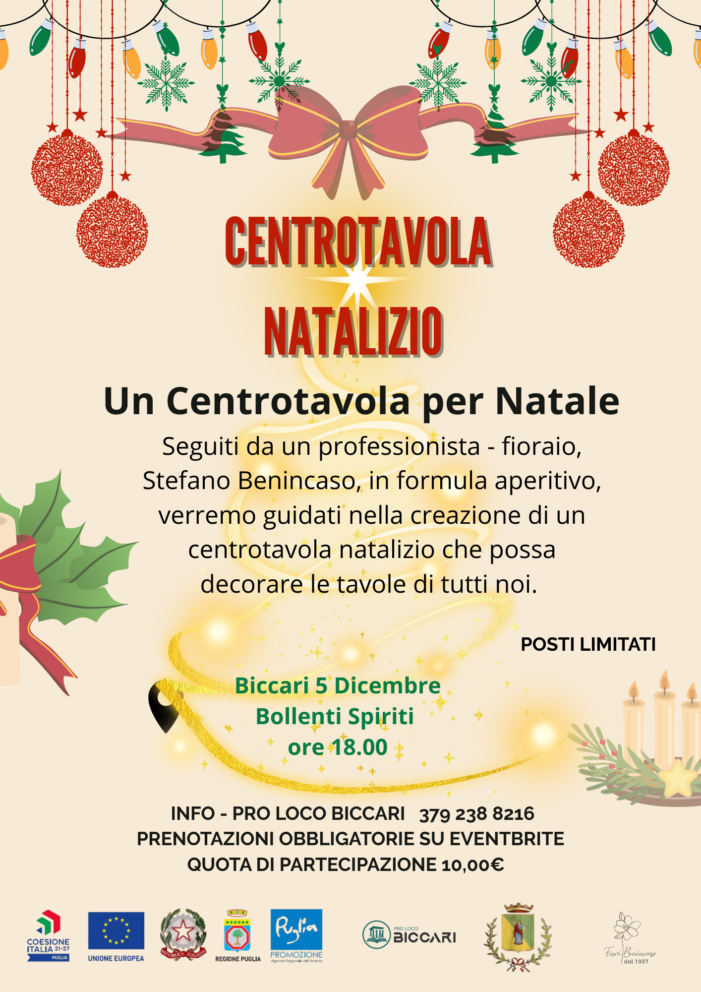 Centrotavola Natalizio: un centro tavola per il Natale