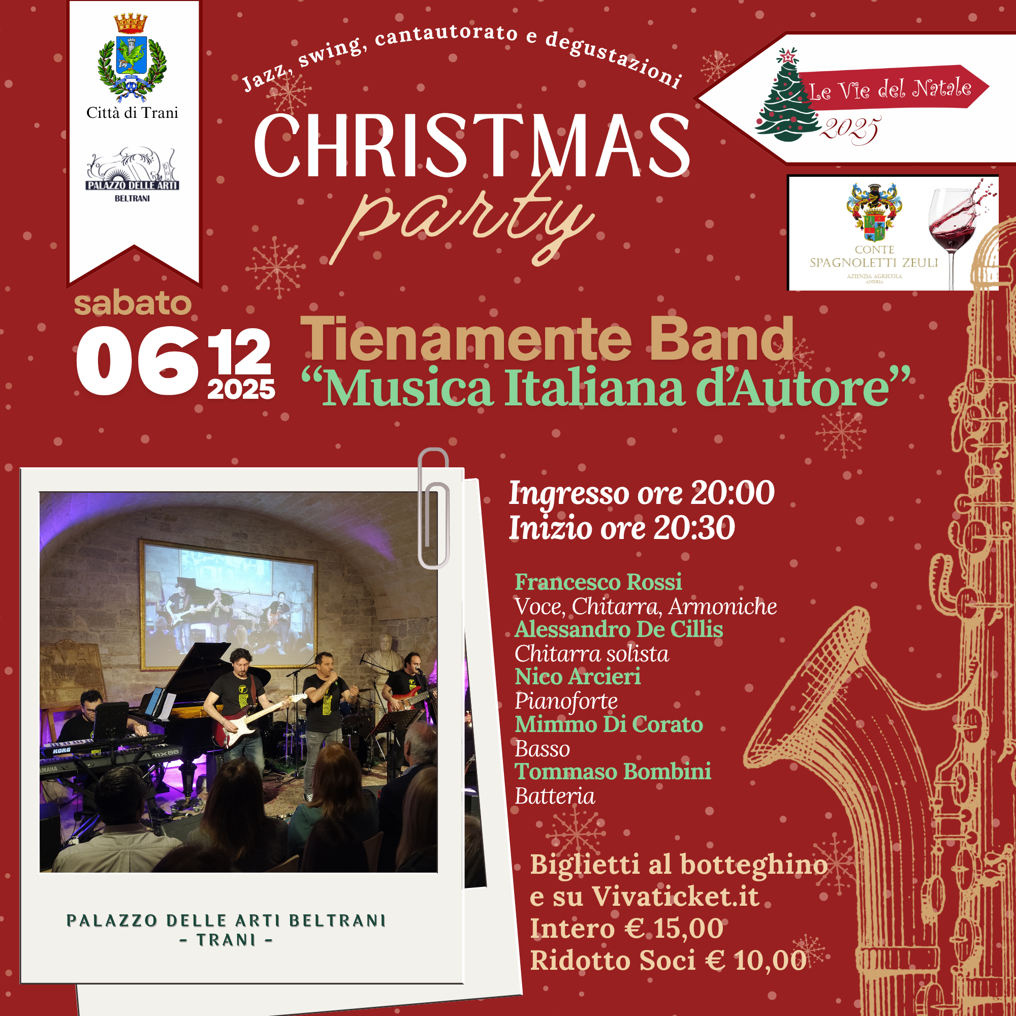 MUSICA ITALIANA D'AUTORE - Tienamente Band