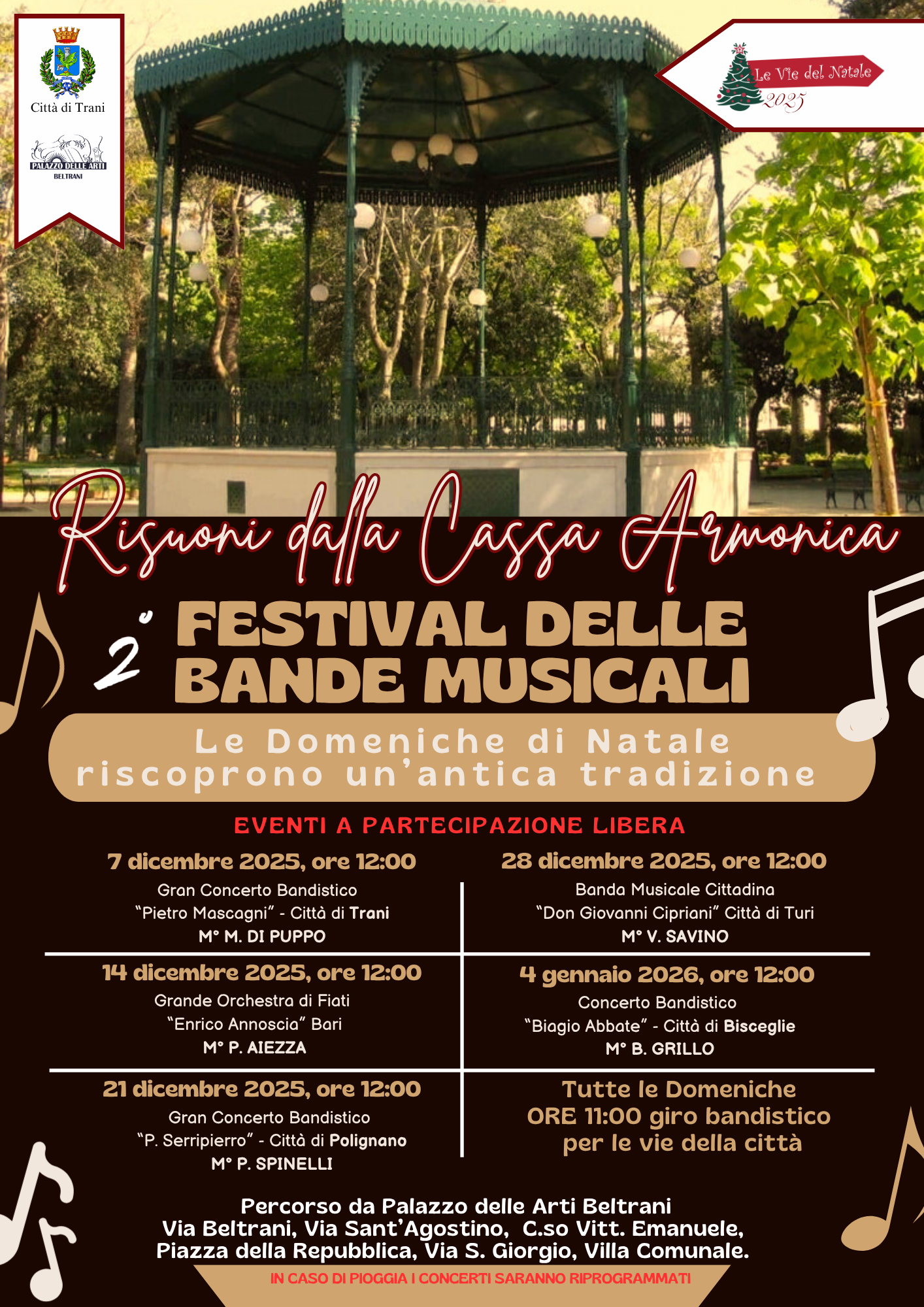 Festival delle Bande Musicali - Risuoni dalla Cassa Armonica