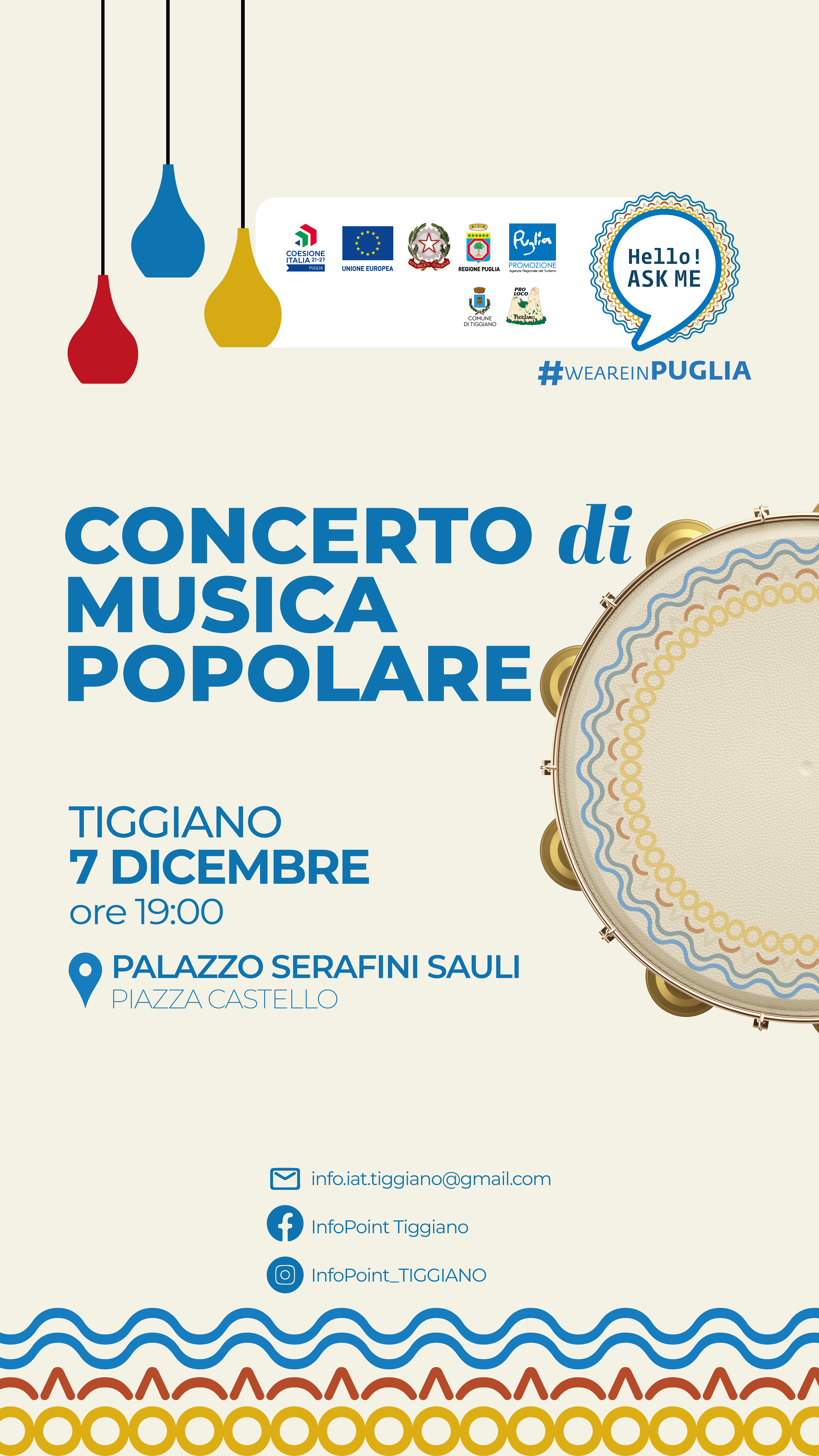 CONCERTO DI MUSICA POPOLARE - RONDA DI PIZZICA