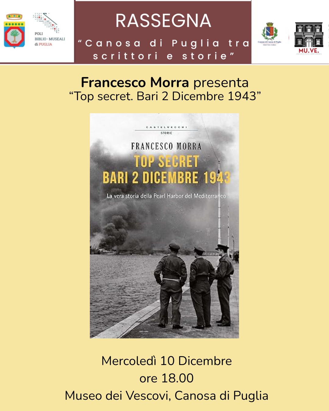 Rassegna libraria "Canosa di Puglia tra scrittori e storie"