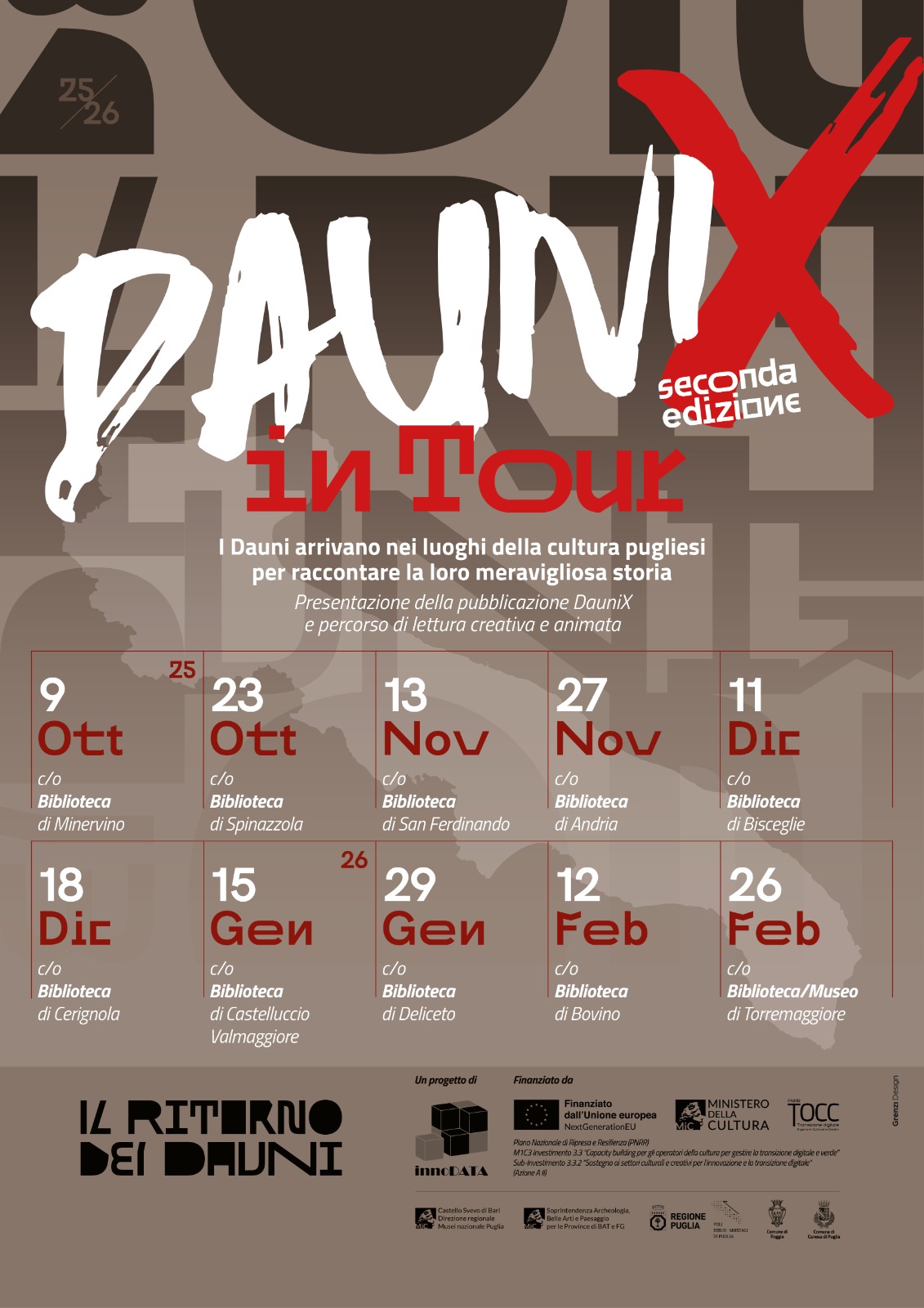 Daunix in tour. Seconda edizione