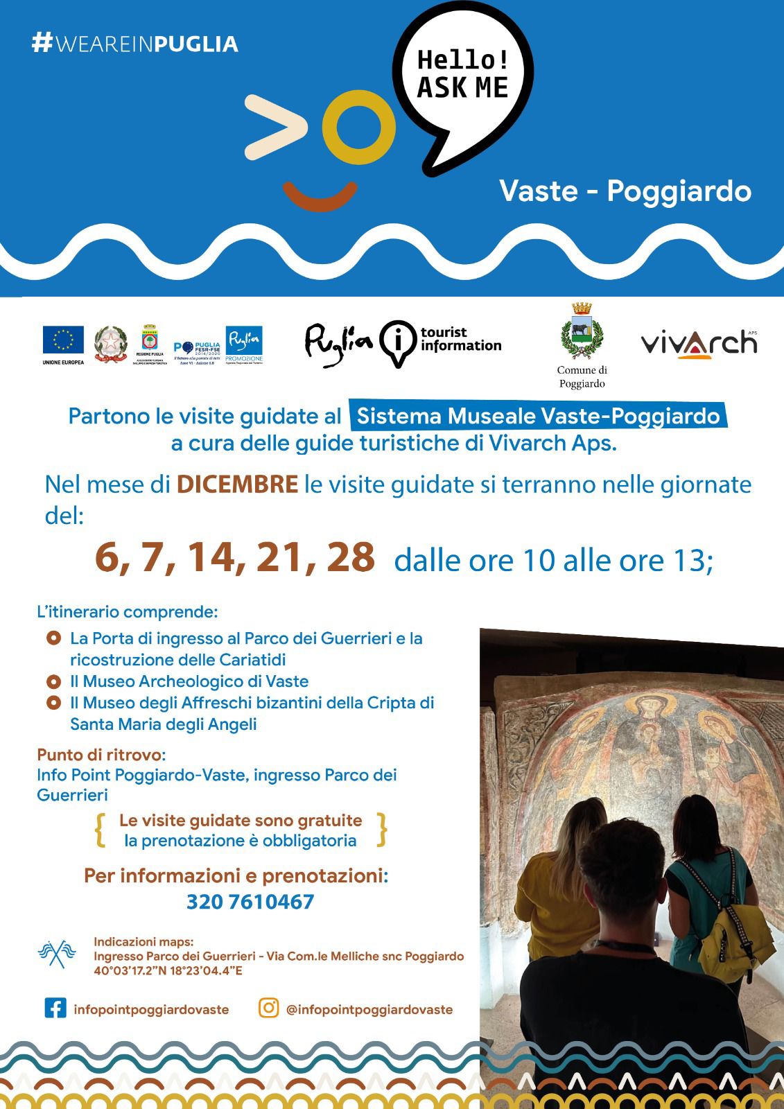 Visite guidate al sistema museale