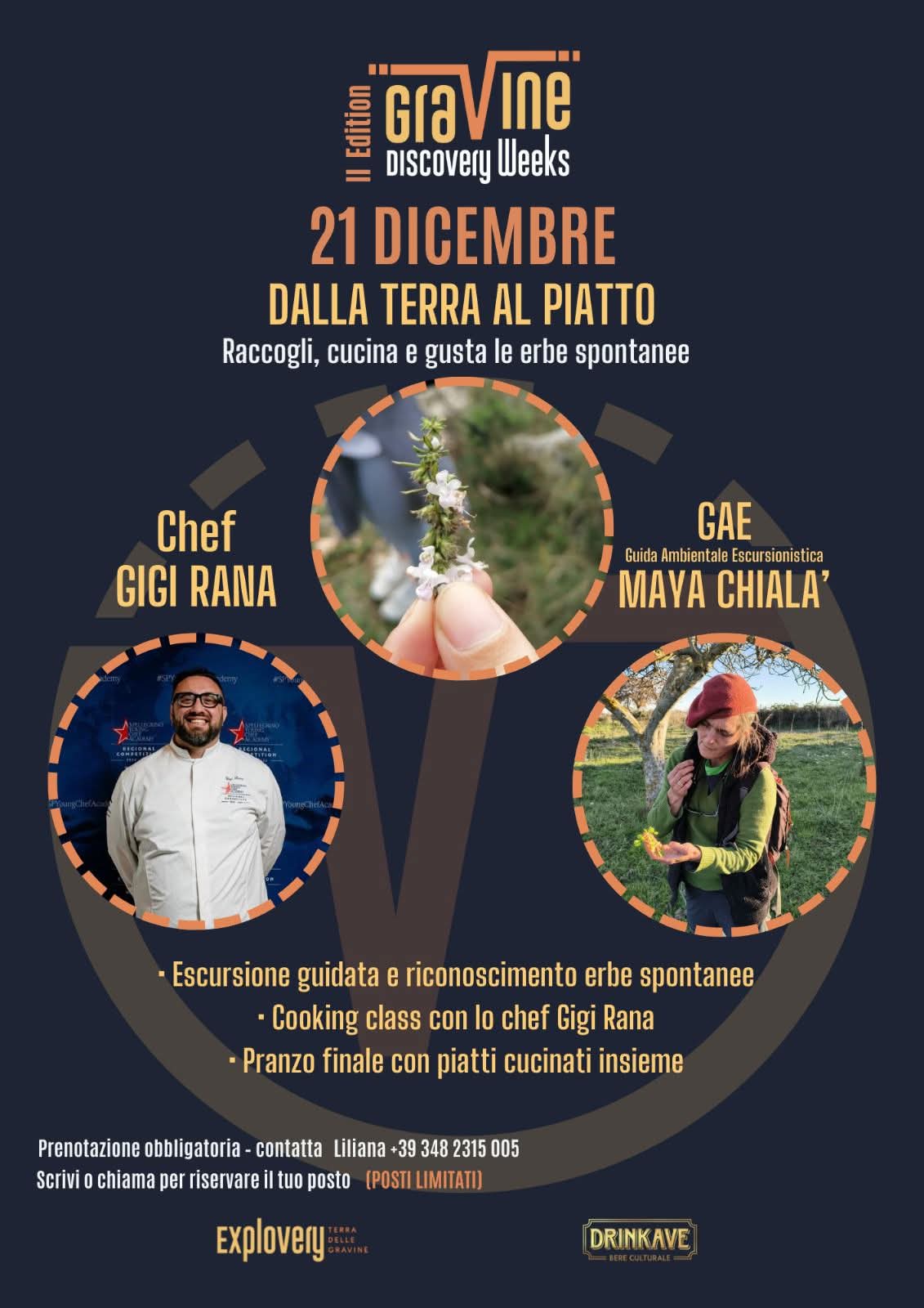 Dalla Terra al Piatto con "Gravine Discovery Weeks"