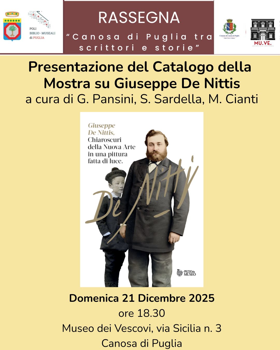 Presentazione del Catalogo della Mostra su Giuseppe De Nittis