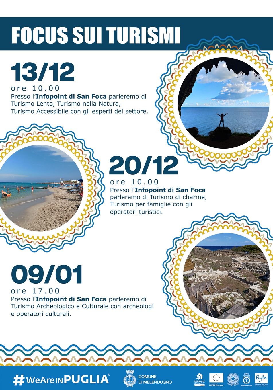 MELENDUGNO E IL SUO MIELE. NUOVA VISITA GUIDATA IL 20 DICEMBRE ORGANIZZATA DALL'INFOPOINT DI SAN FOCA E FOCUS SUL TURISMO DI CHARME E SU TURISMO PER FAMIGLIE