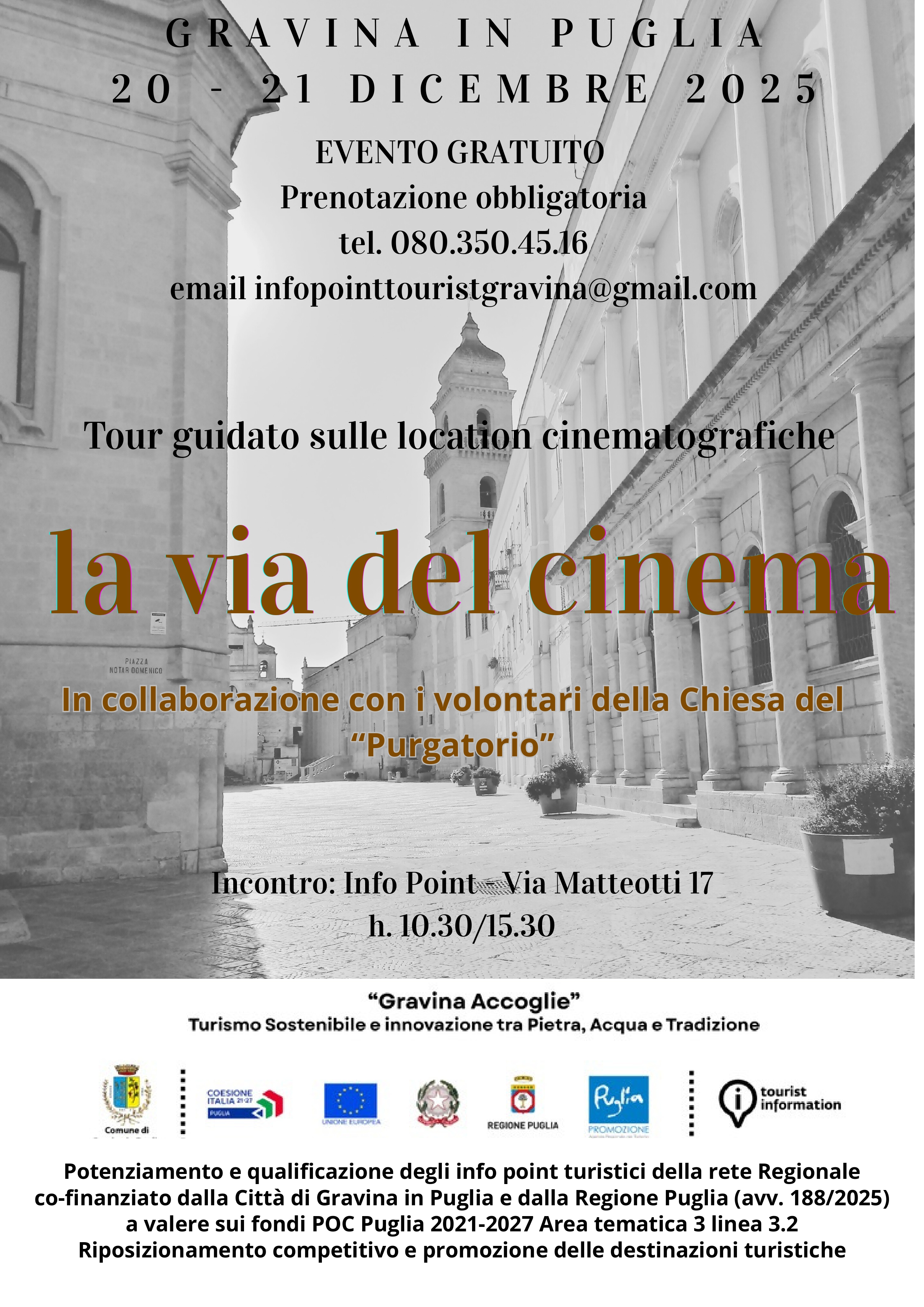Gravina e i luoghi del cinema