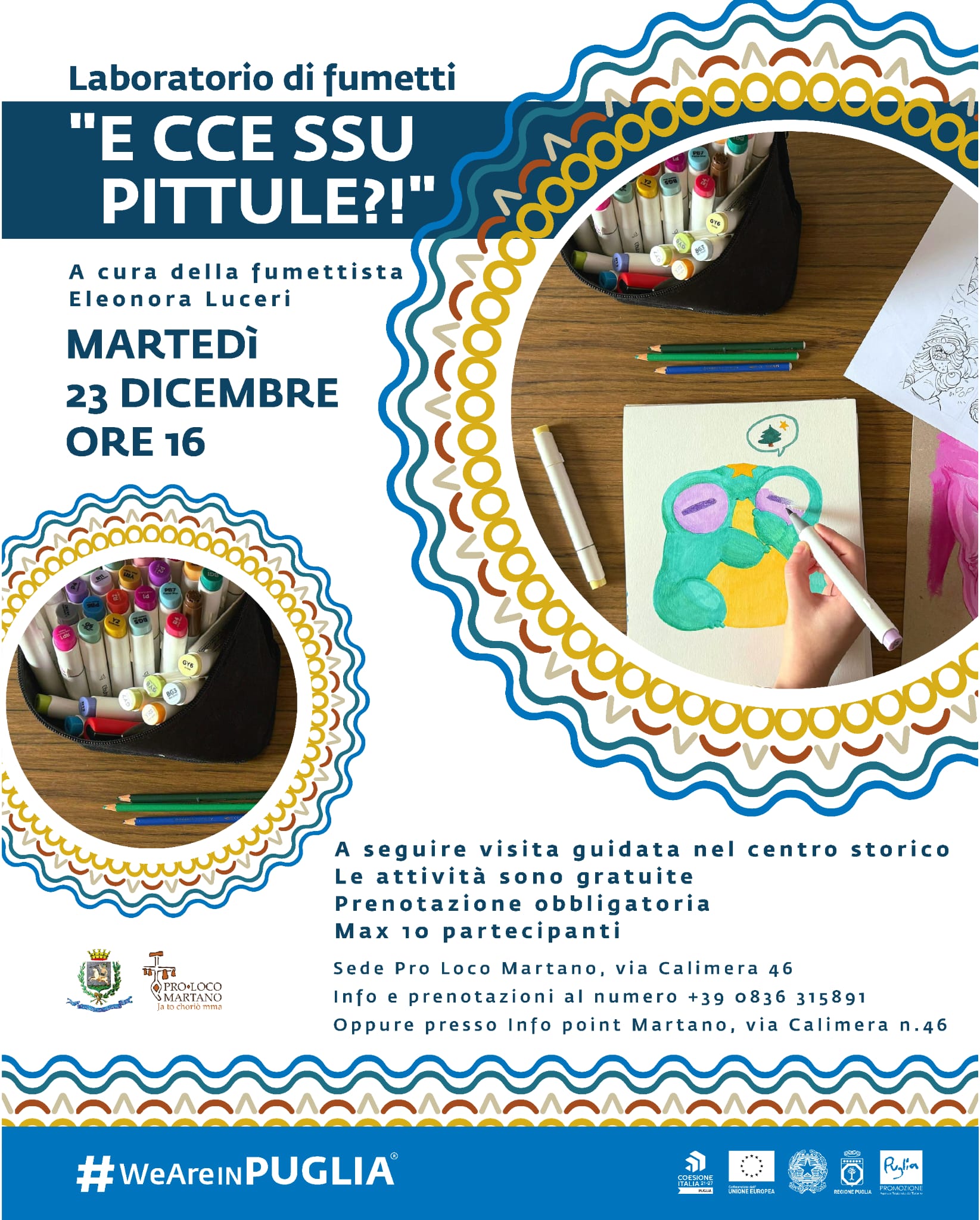 Laboratorio di fumetti "E cce ssu pittule?!"