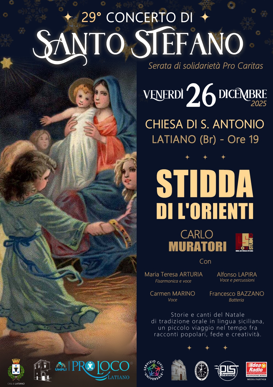 XXIX Concerto di Santo Stefano, serata di solidarietà