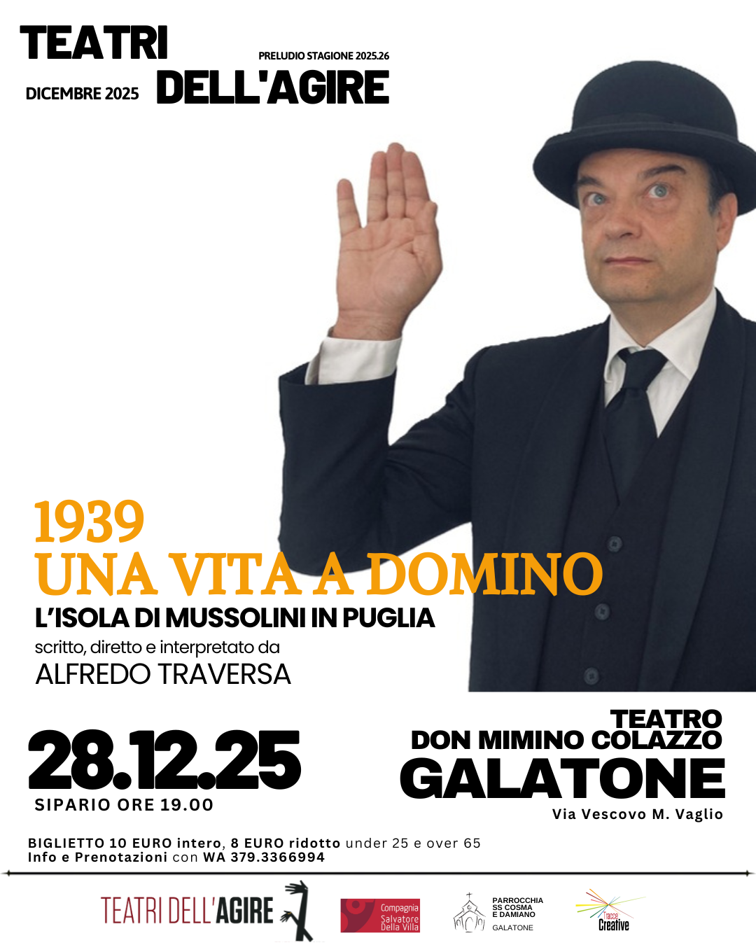 1939. UNA VITA A DOMINO L'isola di Mussolini in Puglia