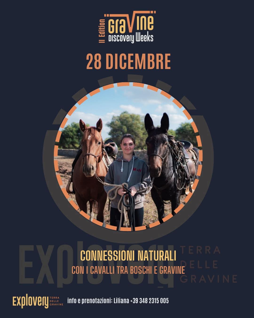 Connessioni Naturali: con i cavalli tra boschi e gravine