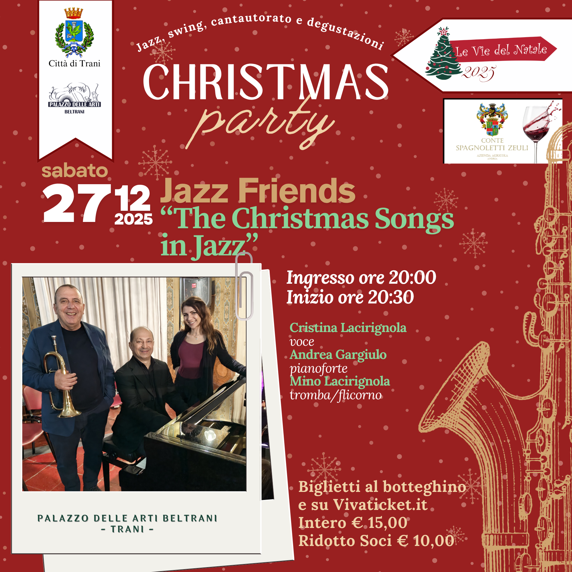 The Christmas Songs in Jazz - Mino Lacirignola Trio