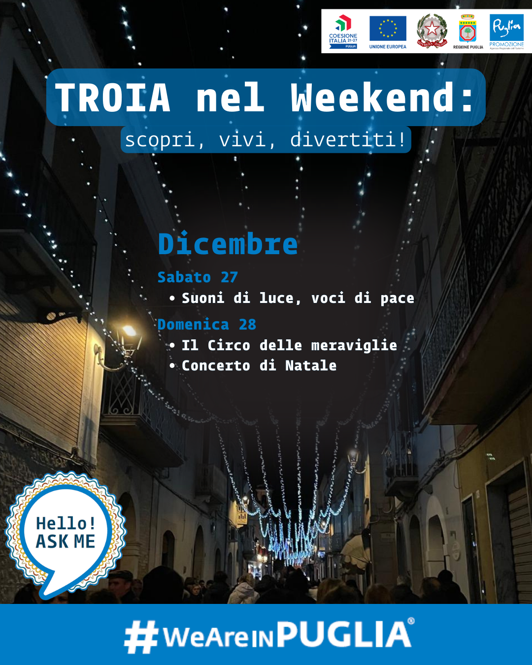 Suoni di luce, voci di pace