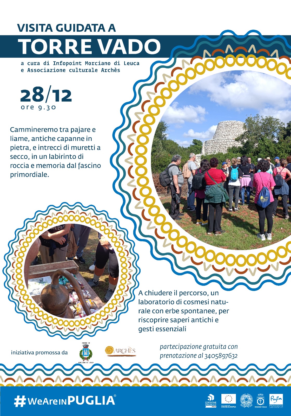 ESCURSIONE NEL PAESAGGIO DI PIETRA DI TORRE VADO