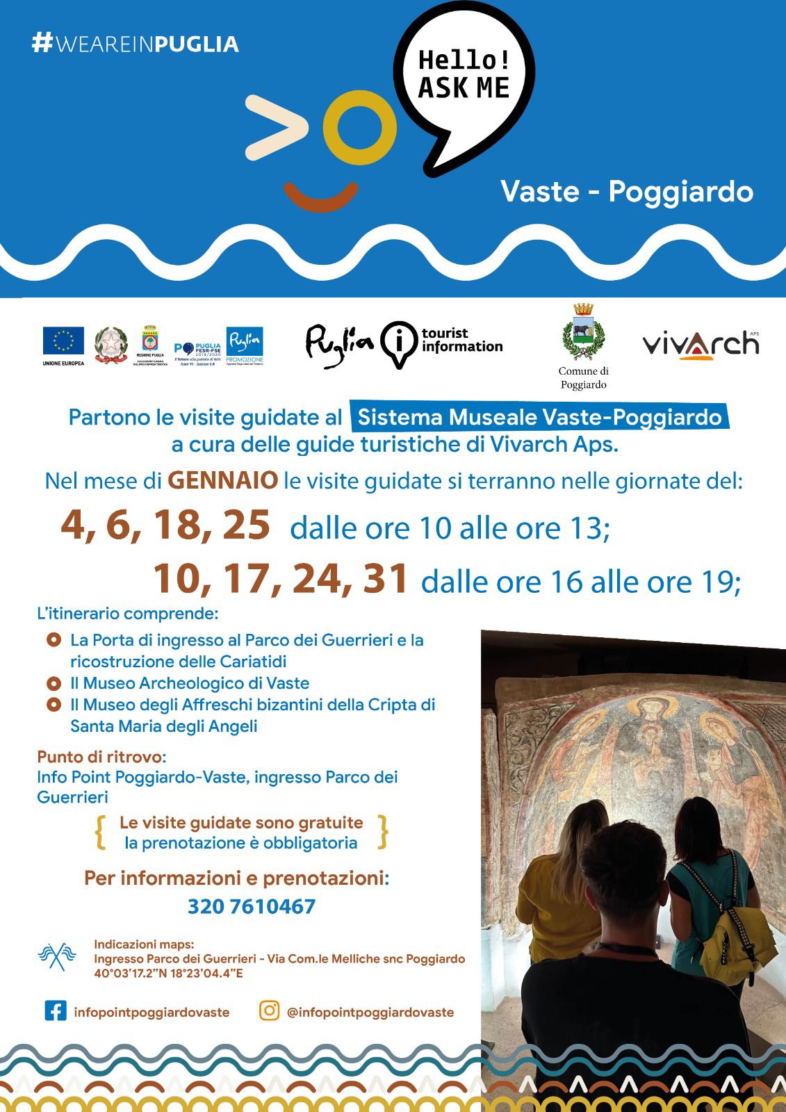 Visite guidate al sistema museale