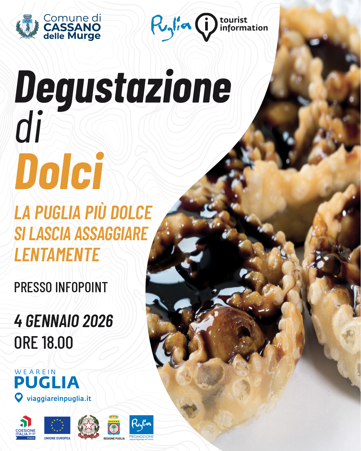 Degustazione di Dolci 4 gennaio 2026