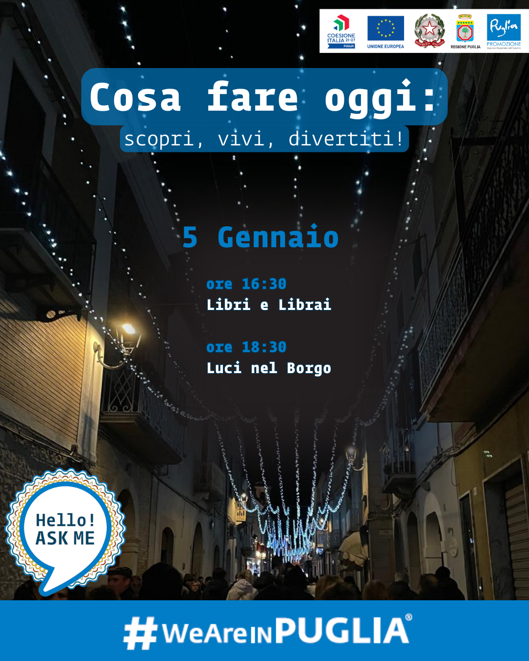 Luci nel Borgo: Racconti teatralizzati nel centro storico