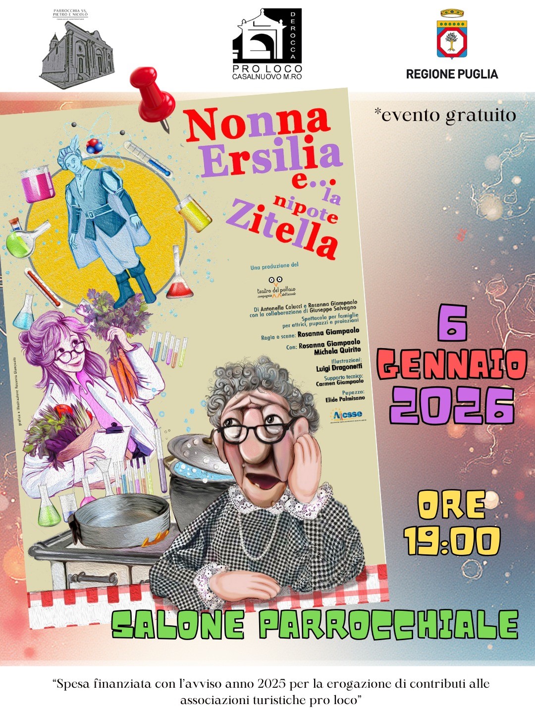 Nonna Ersilia e la nipote zitella - Spettacolo teatrale