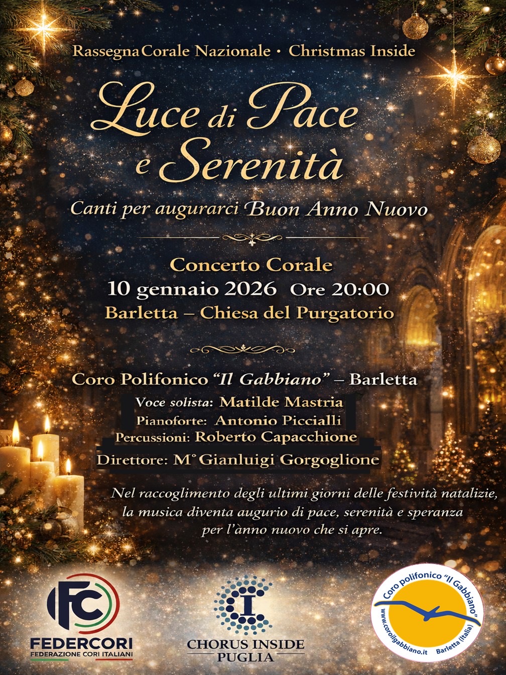 Concerto Corale "Luce di Pace e serenità"