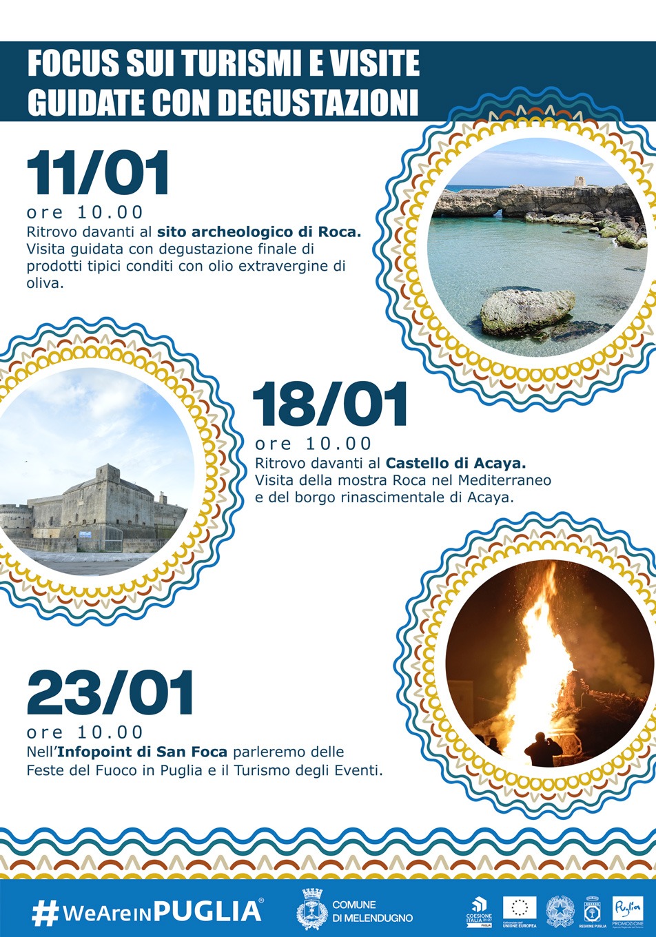 FOCUS SUI TURISMI E VISITE GUIDATE CON DEGUSTAZIONI