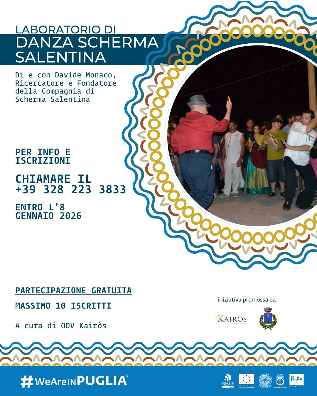 Laboratorio di danza scherma salentina