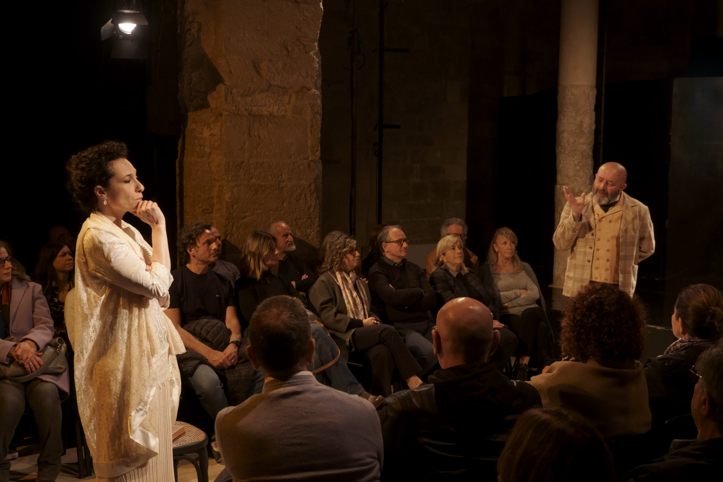 LETTERATURA di Arthur Schnitzler regia di Paolo Panaro con Marianna de Pinto, Francesco Lamacchia, Paolo Panaro. Produzione Diaghilev