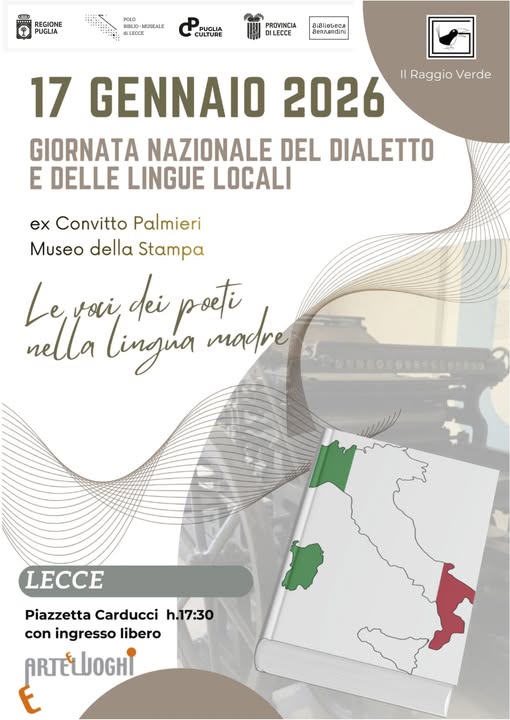 GIORNATA NAZIONALE del DIALETTO e delle LINGUE LOCALI