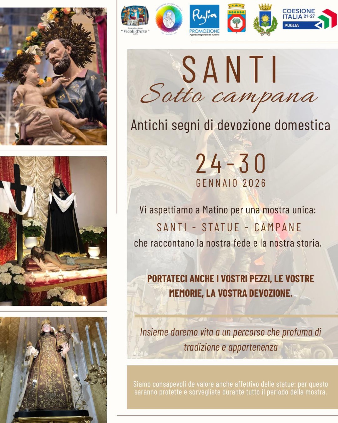 Mostra "Santi sotto campana"
