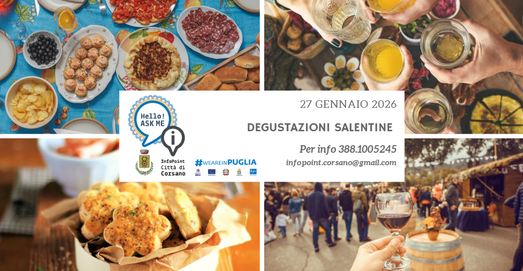 Degustazione di Vino Novello e prodotti da forno presso l'InfoPoint