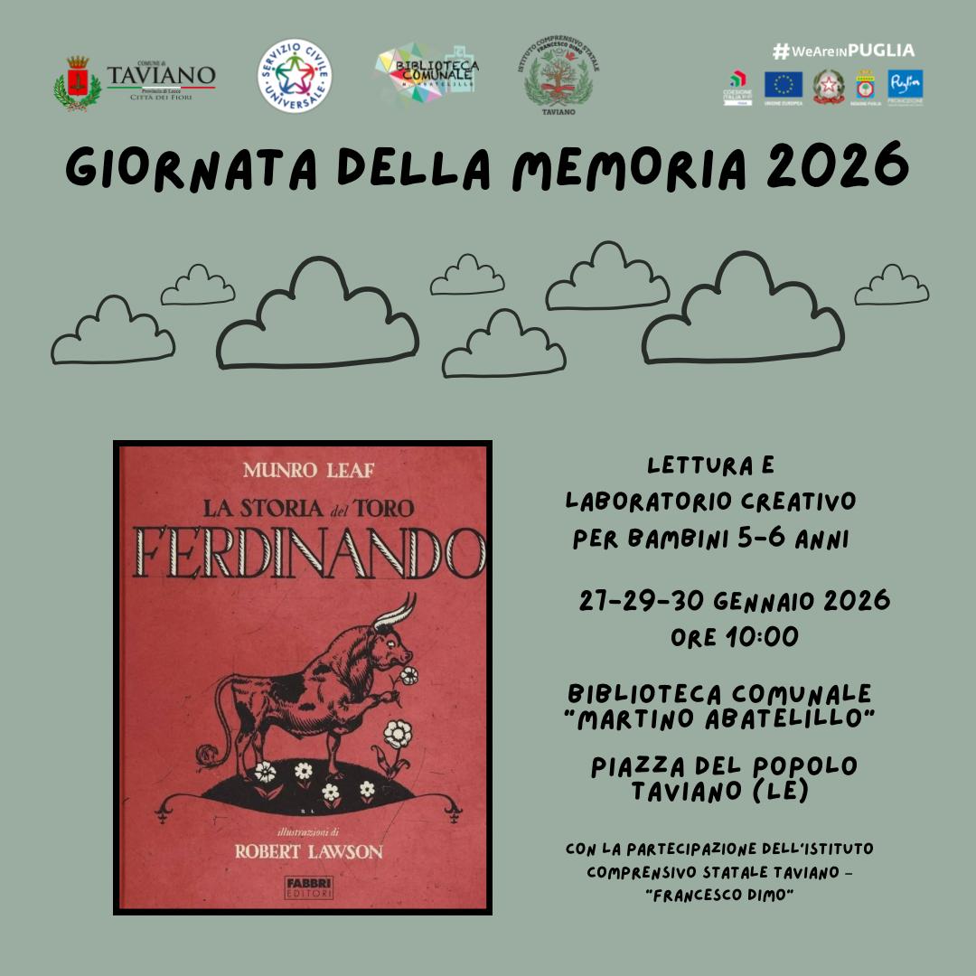 Giornata della memoria 2026