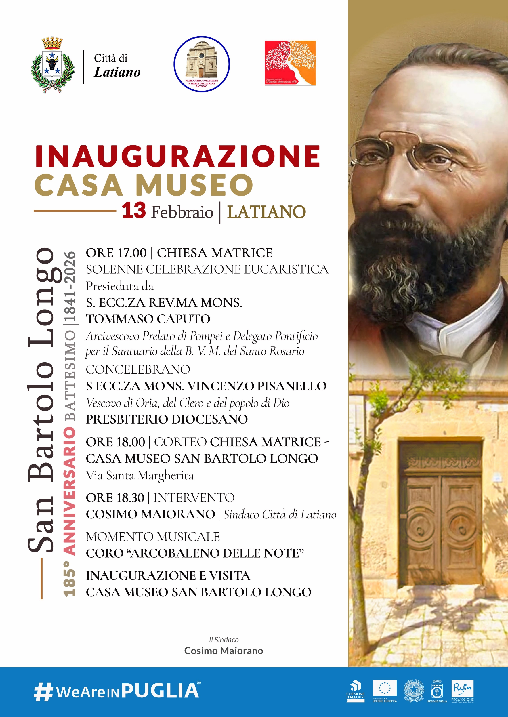 Inaugurazione Casa Museo di San Bartolo Longo