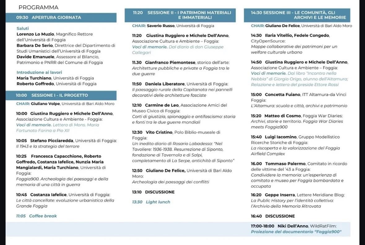 Il Polo Biblio-museale di Foggia presenta un diario inedito di Rosario Labadessa