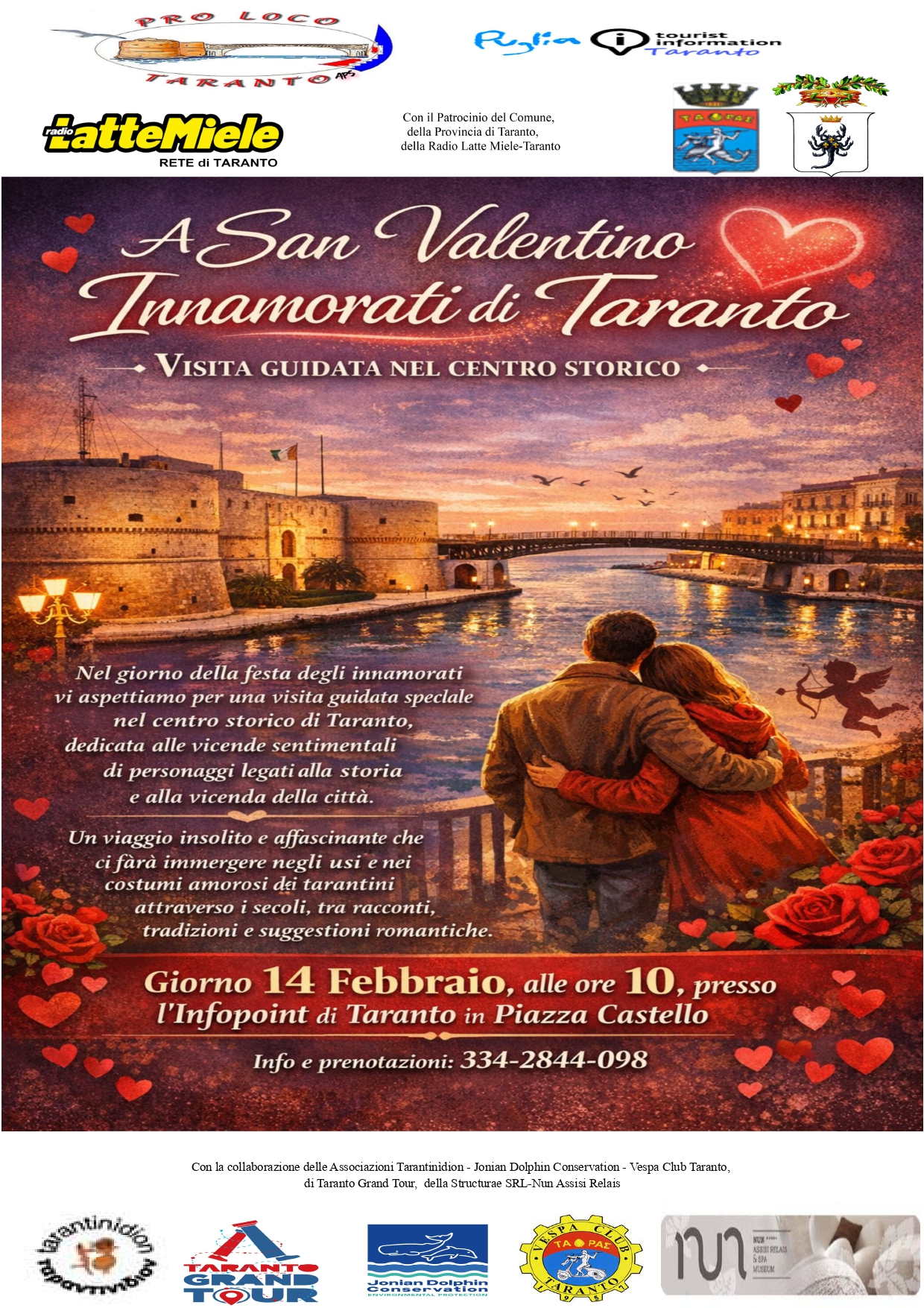 Carneval&Arte 2026. Art&amore. Visita guidata nel centro storico