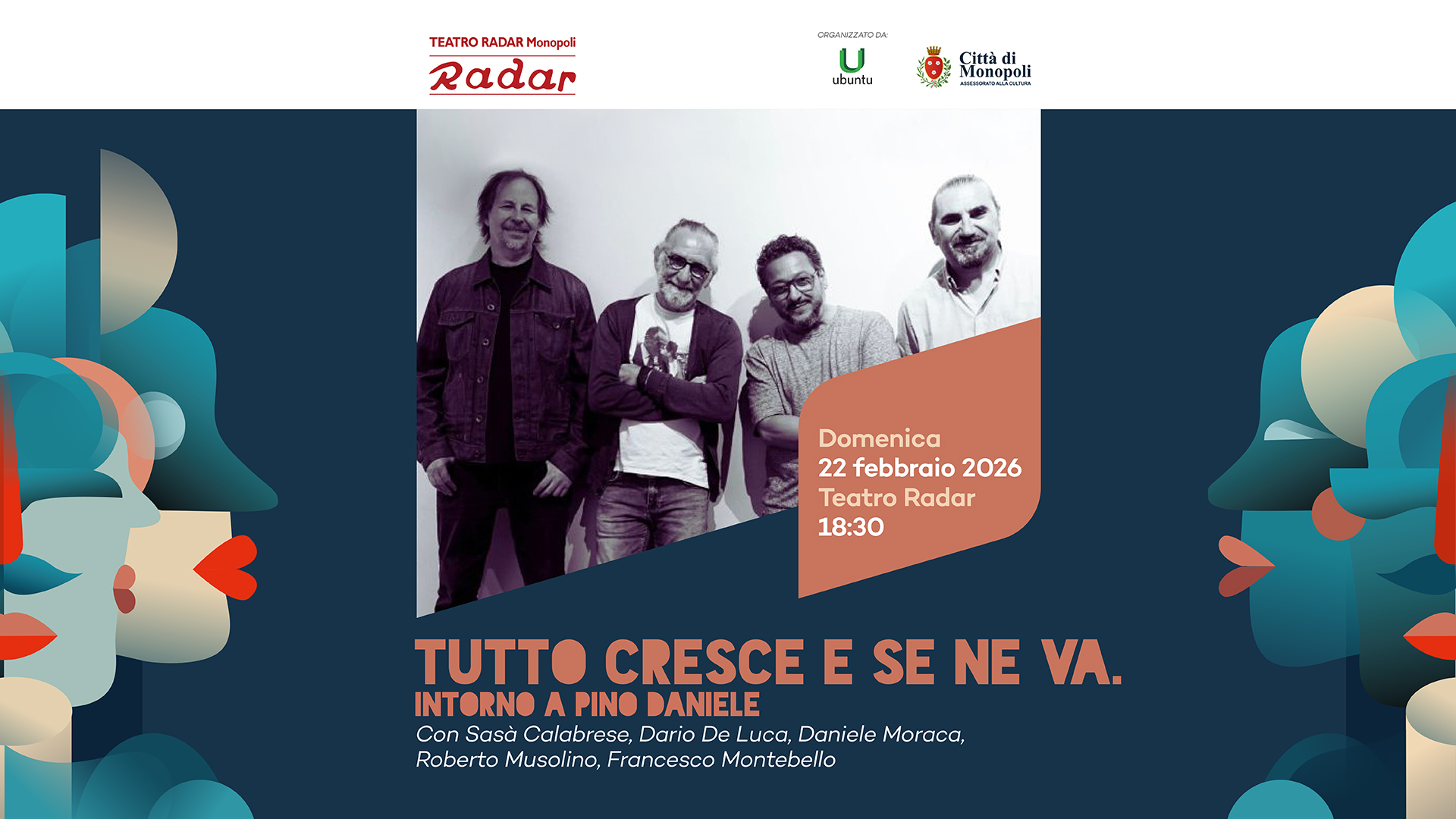 TUTTO CRESCE E SE NE VA . Intorno a Pino Daniele