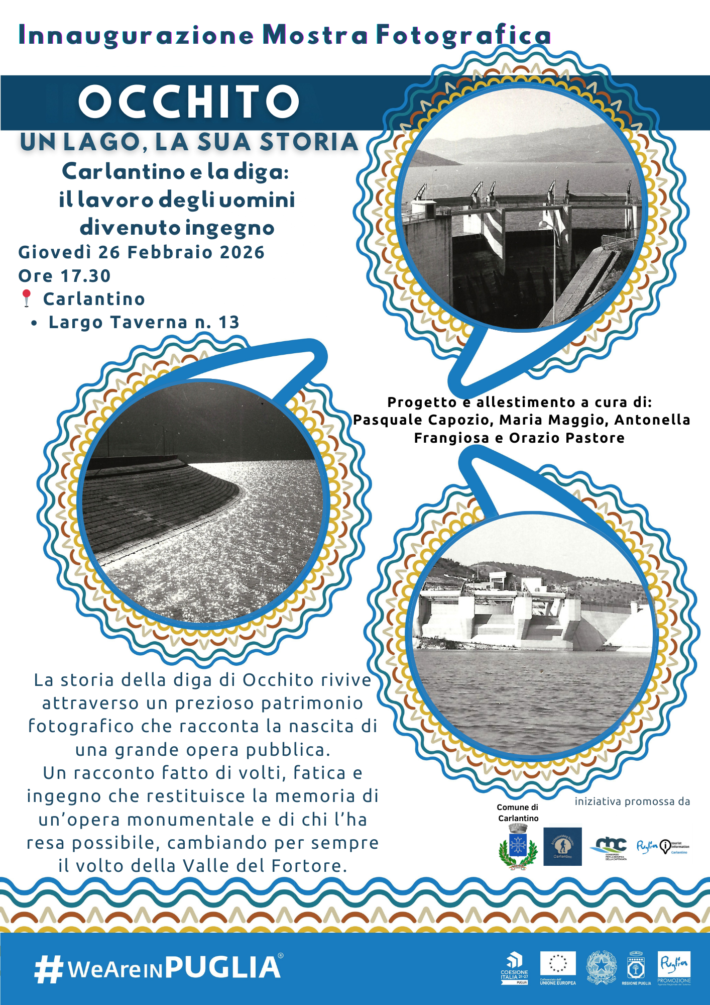 Inaugurazione della mostra fotografica OCCHITO