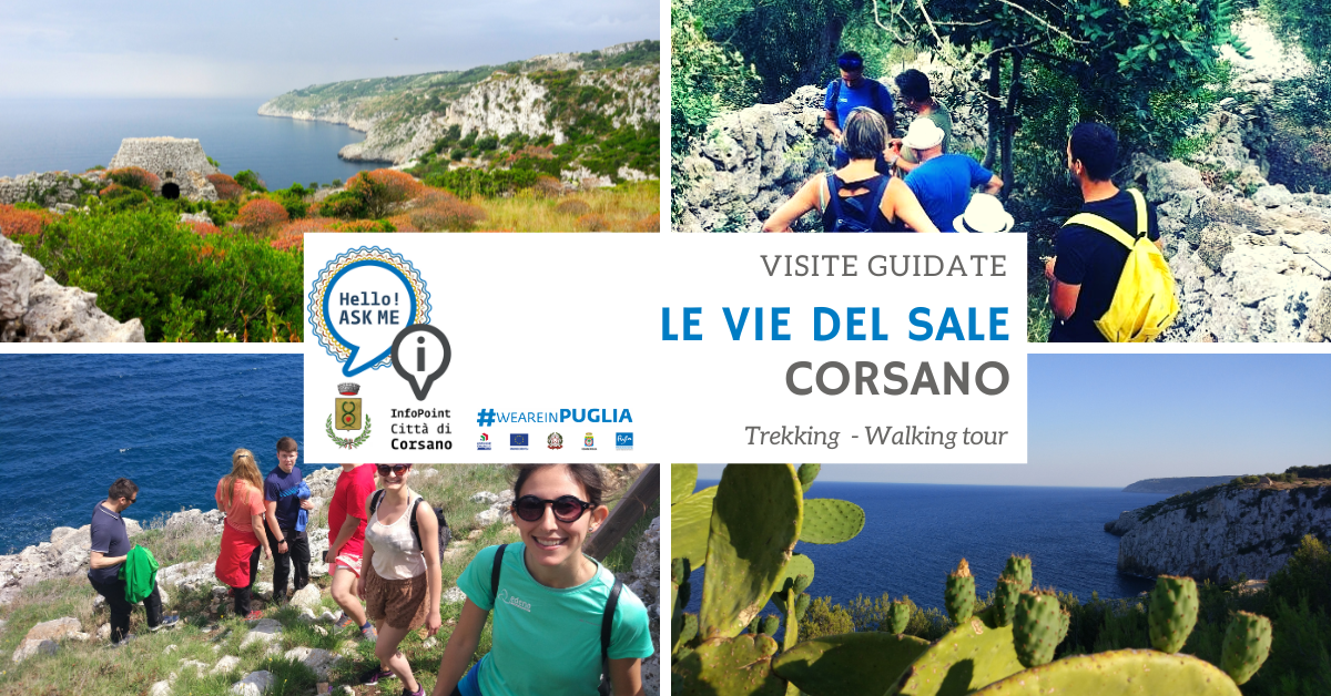 Trekking Le Vie del Sale - Visita guidata sui sentieri del Parco Otranto-Leuca