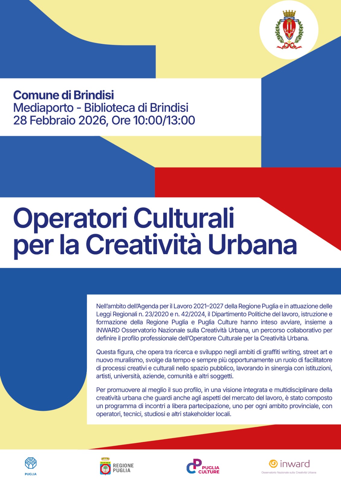 Operatori culturali per la creatività urbana