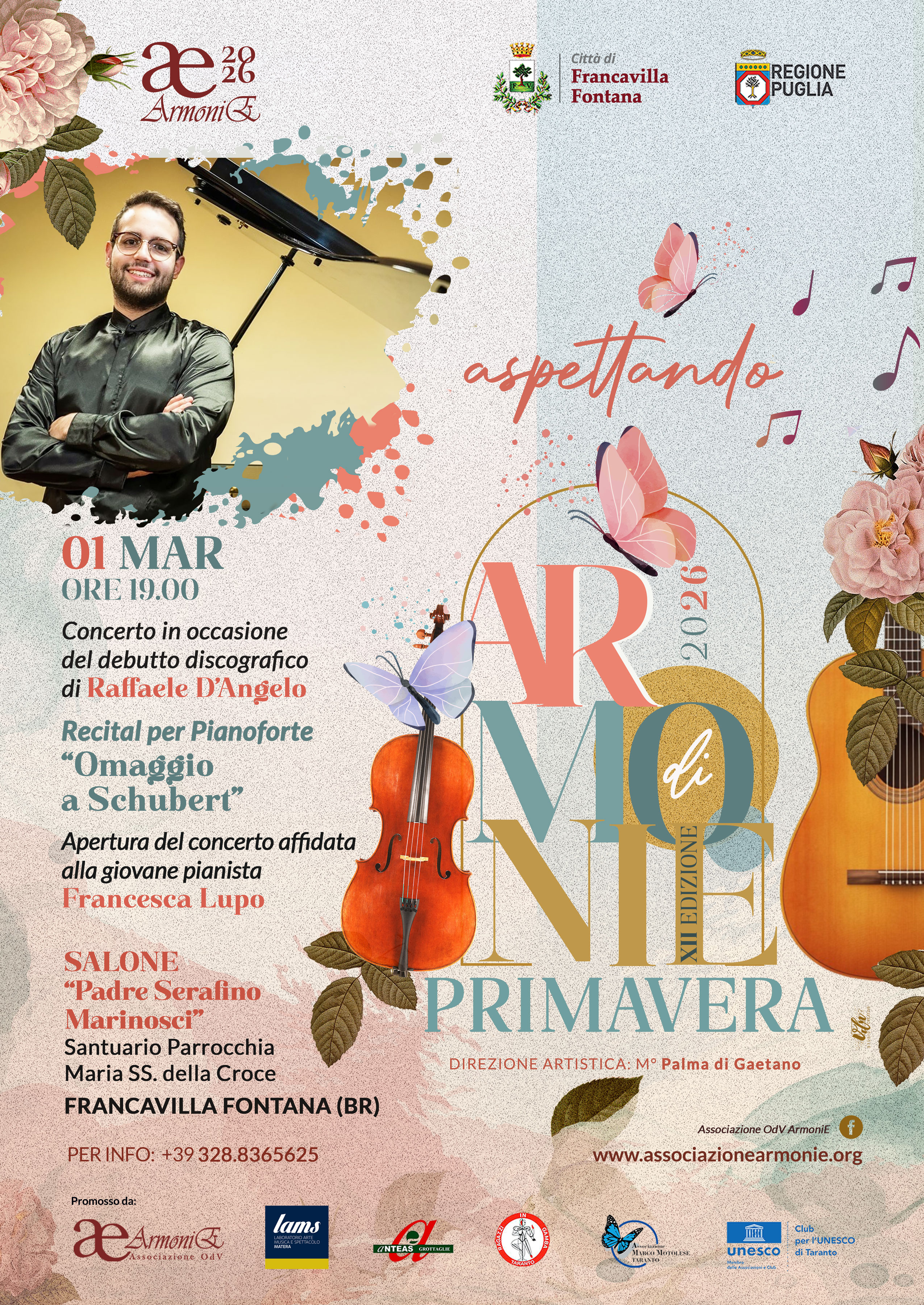 "Omaggio a Schubert" Recital per Pianoforte di Raffaele D'Angelo