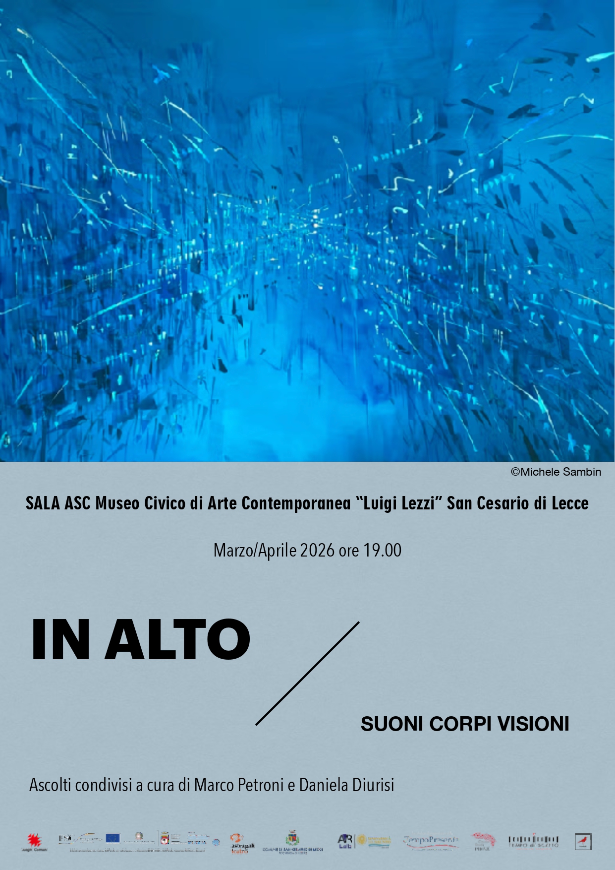 "In Alto. Suoni, corpi, visioni" con Michele Sambin a San Cesario di Lecce