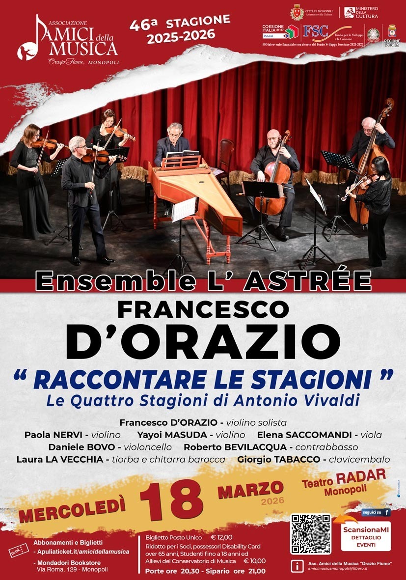 Le Quattro Stagioni di Antonio Vivaldi